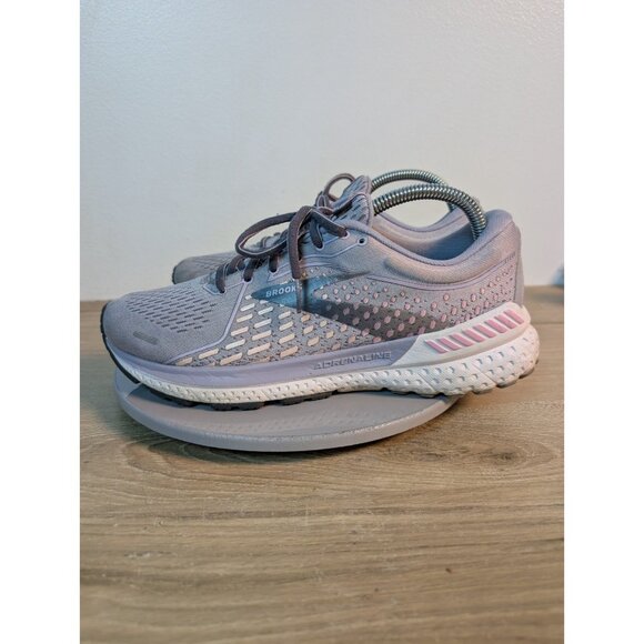 Brooks Adrenaline GTS 21 Womens 10 M Running Shoes Iris Lilac Ombre 1203291B675 - Picture 6 of 10